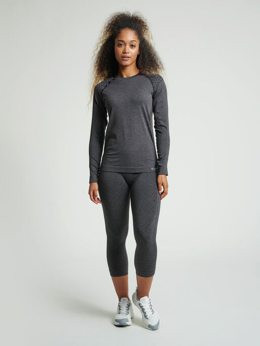 Hummel Women's Ci Seamless 3/4 Tights-2