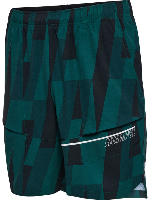 Hummel Men's Court AOP Pocket Shorts Mens Apparel Shorts