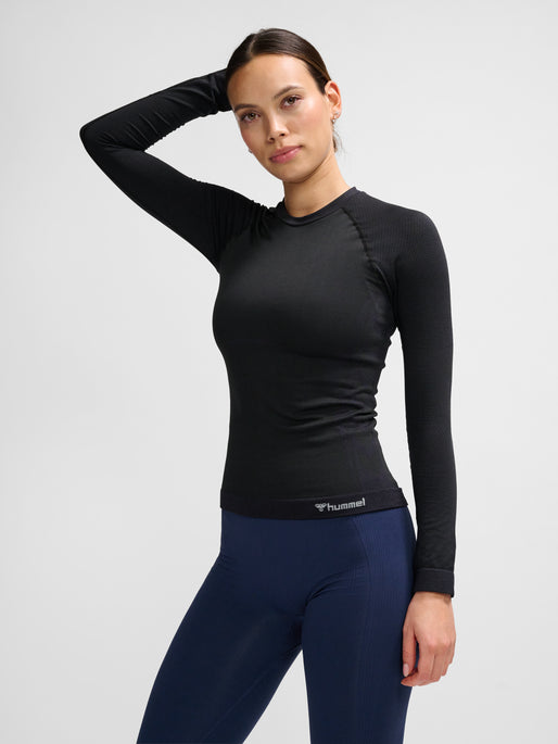Hummel Women's Tif Long Sleeved Seamless T-Shirt Womens Apparel Shirts & Tops