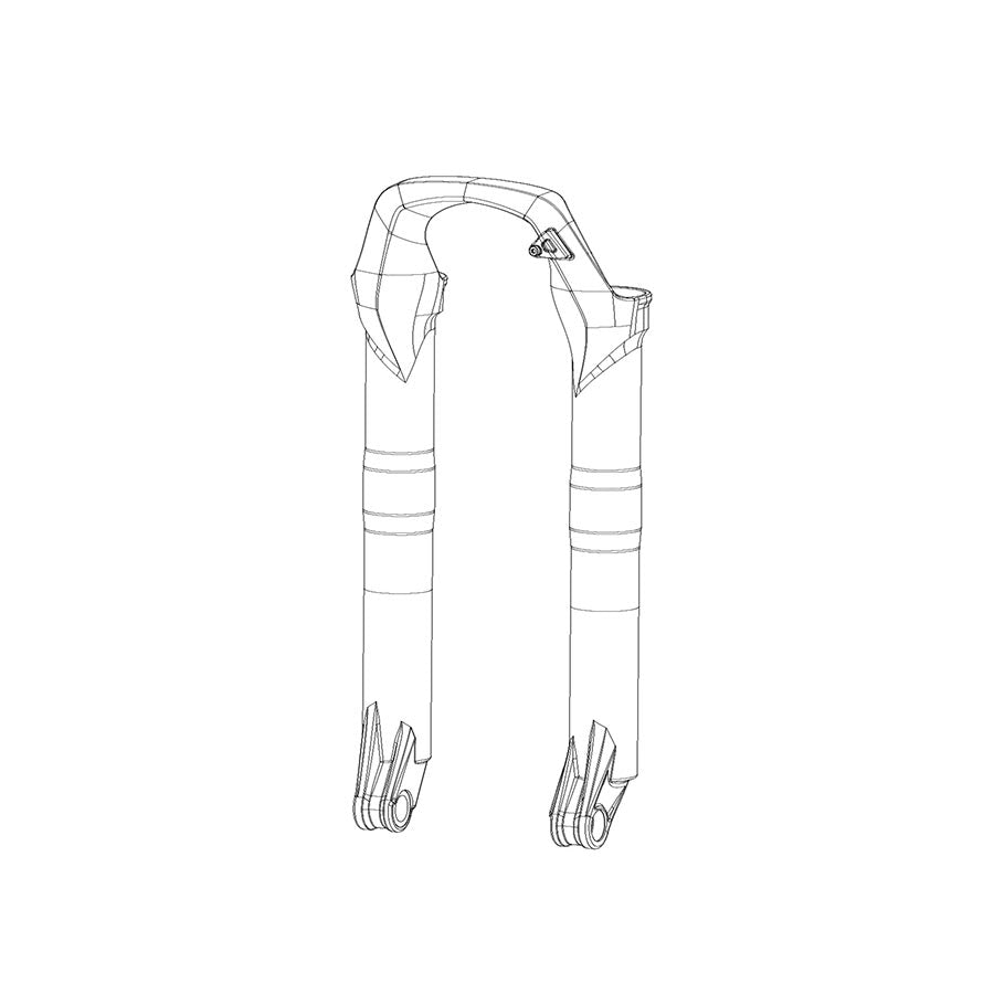 RockShox Lower Leg RVL 275 15 DFBLK Fork Lower Bicycle Parts Forks