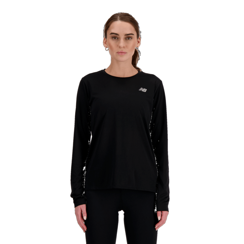 New Balance Women's Sport Essentials Long Sleeve Tee Womens Apparel Shirts & Tops