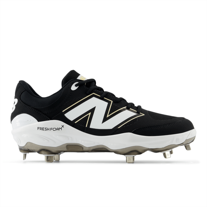 New Balance Men's Fresh Foam X 3000 V7 Baseball Cleat - L3000BK7 Wide Baseball Footwear Adult