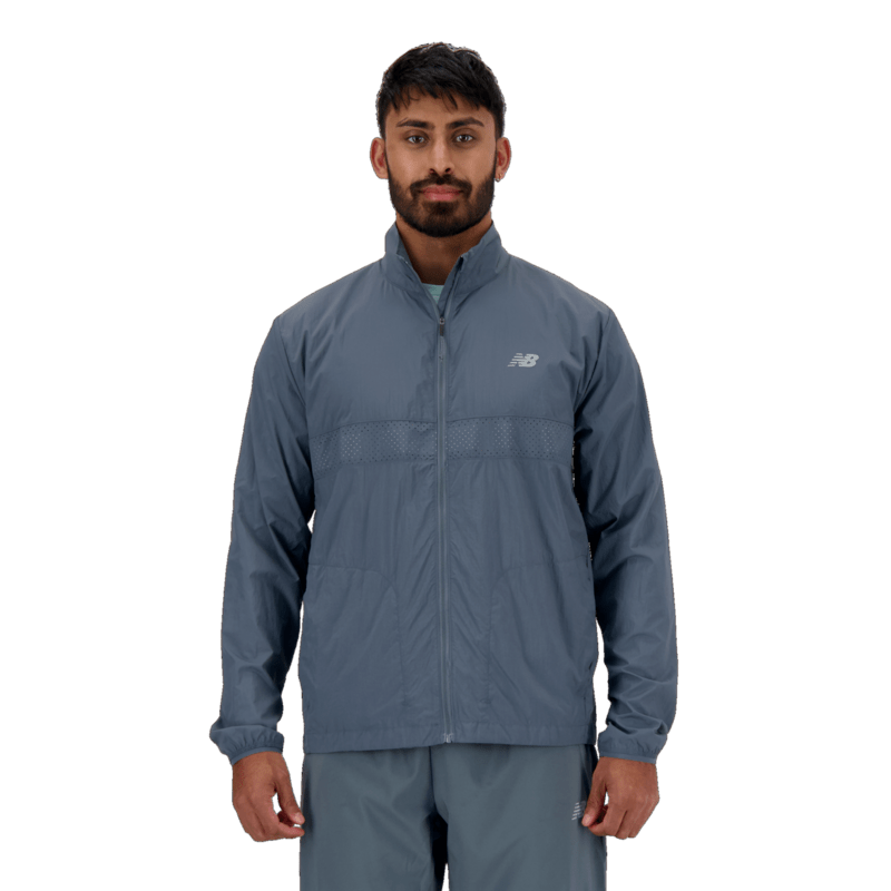 New Balance Men's Athletics Reflective Packable Jacket Mens Apparel Jackets & Vests