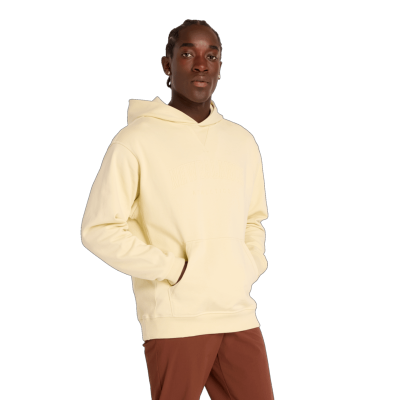 New Balance Men's Embossed Varsity Hoodie Mens Apparel Sweatshirts & Fleece