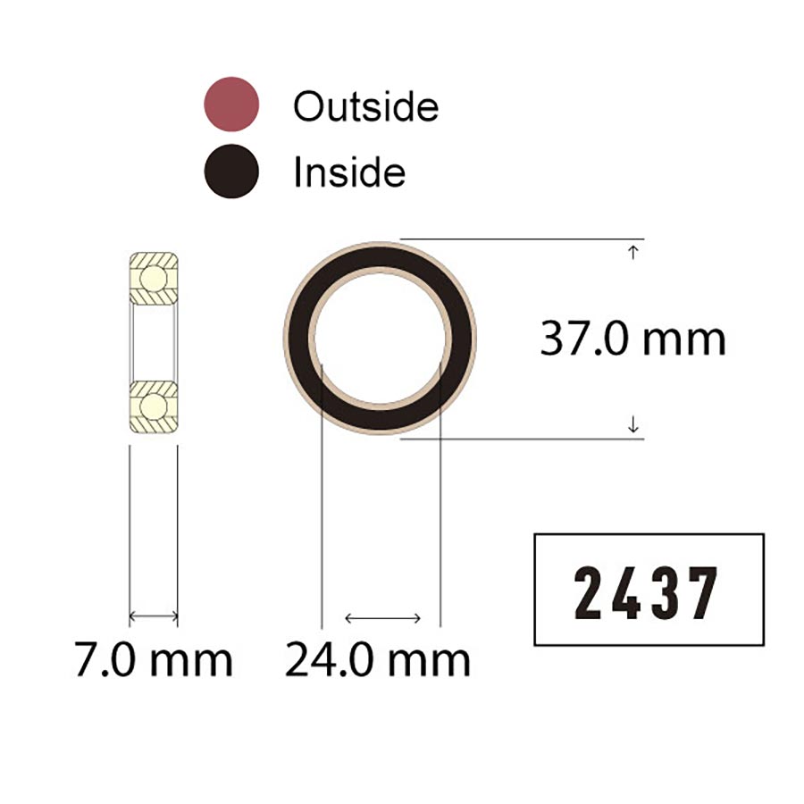 Wheels Manufacturing Angular Contact Cartridge Bearings-3