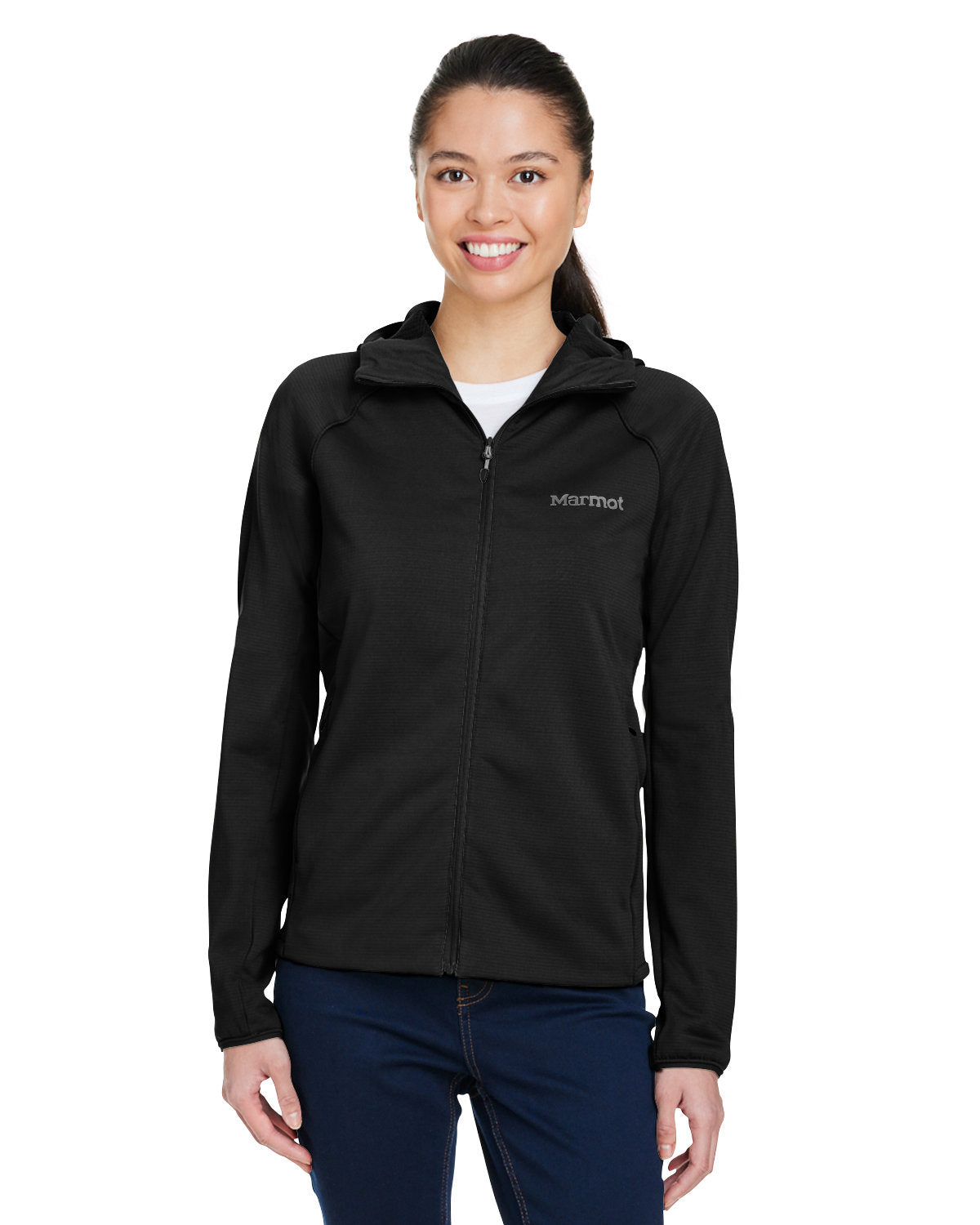 Marmot Ladies' Leconte Full Zip Hooded Jacket Corporate Apparel Sweatshirts & Fleece