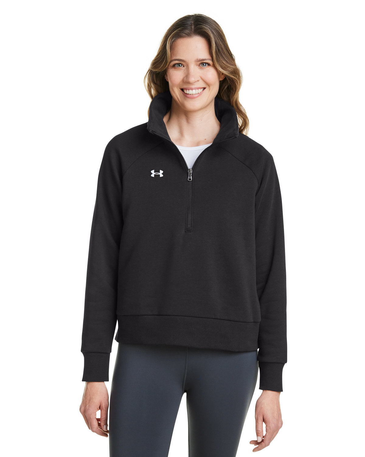 Under Armour Ladies' Rival Fleece Quarter-Zip Corporate Apparel Sweatshirts & Fleece