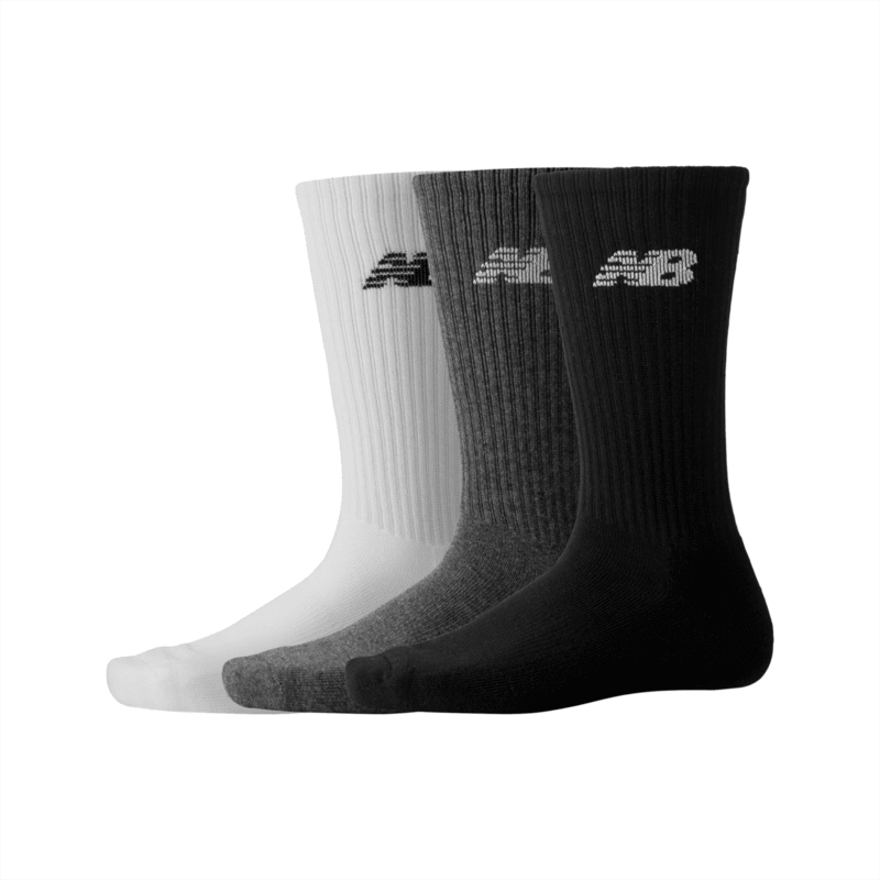 New Balance Everyday Crew 3 Pairs Unisex Accessories Socks
