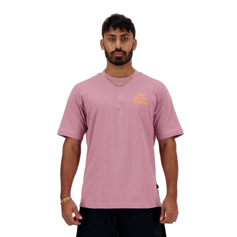 New Balance Men's Sport Essentials Logo Puff T-Shirt Mens Apparel Shirts & Tops