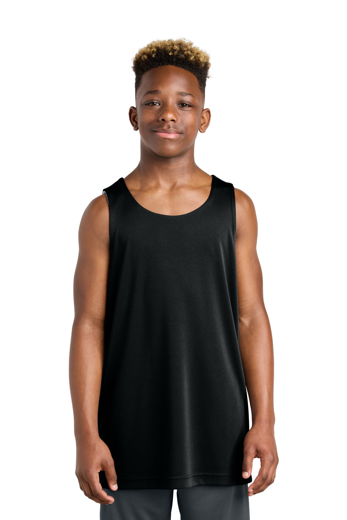 Sport-Tek Youth Boy's PosiCharge Competitor Rev Tank Youth Apparel Shirts & Tops