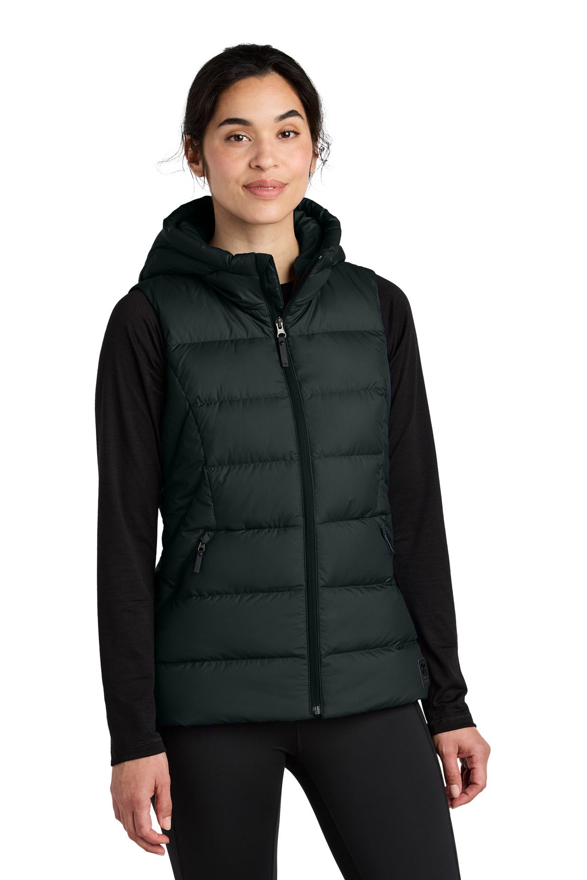 Outdoor Research Women's Coldsnap Hooded Down Vest Womens Apparel Jackets & Vests