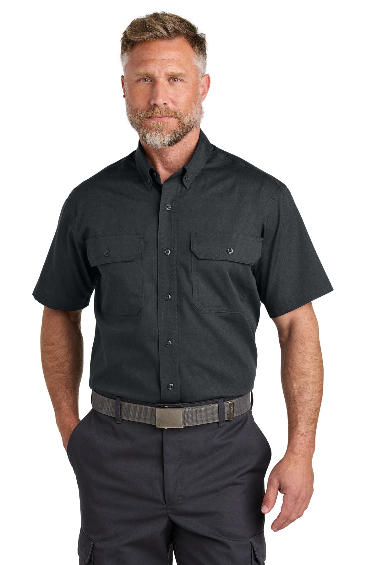 CornerStone Men's Short Sleeve Select Ripstop Shirt Mens Apparel Shirts & Tops
