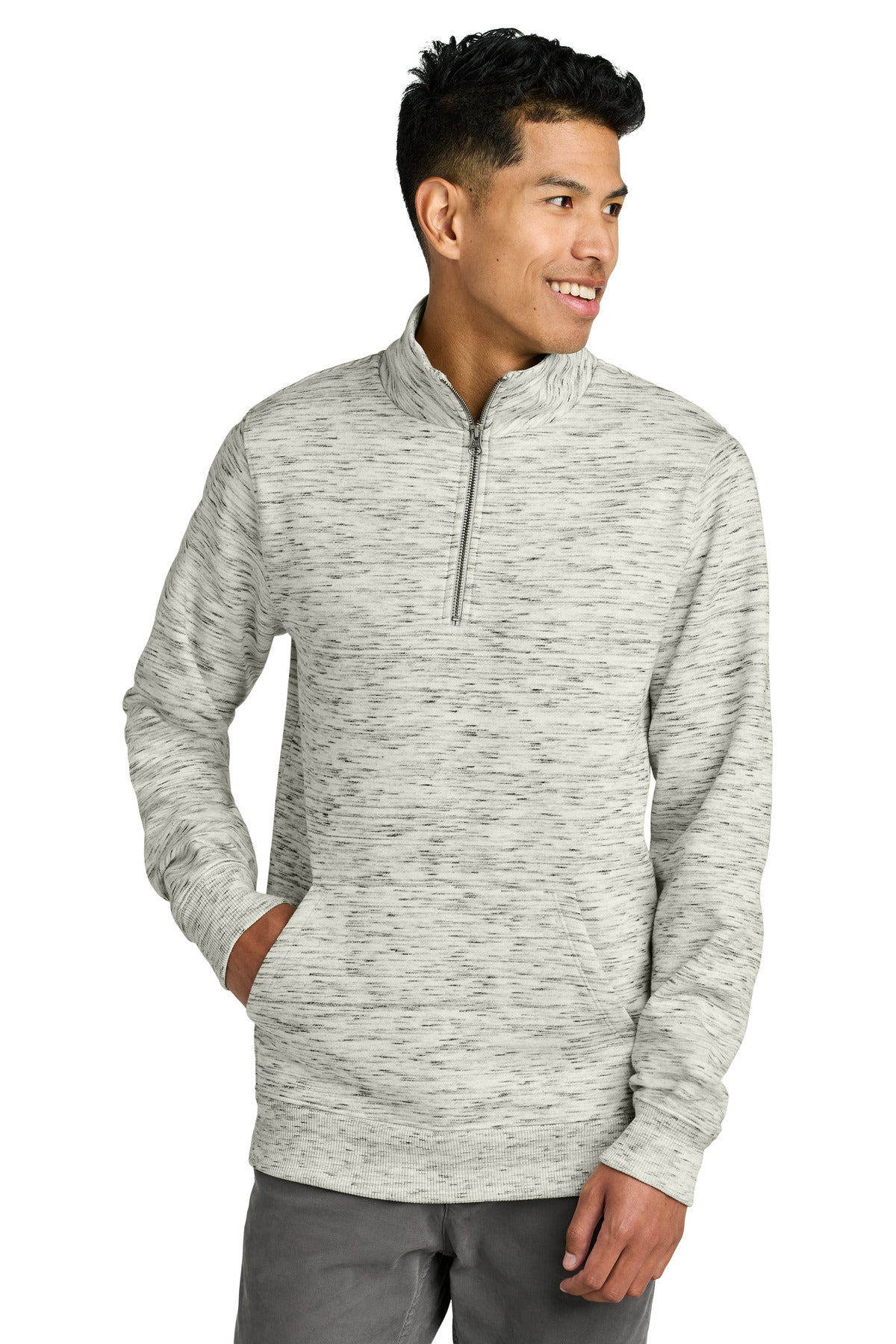 tentree Men's Space Dye Fleece 1/4-Zip TTCM6107