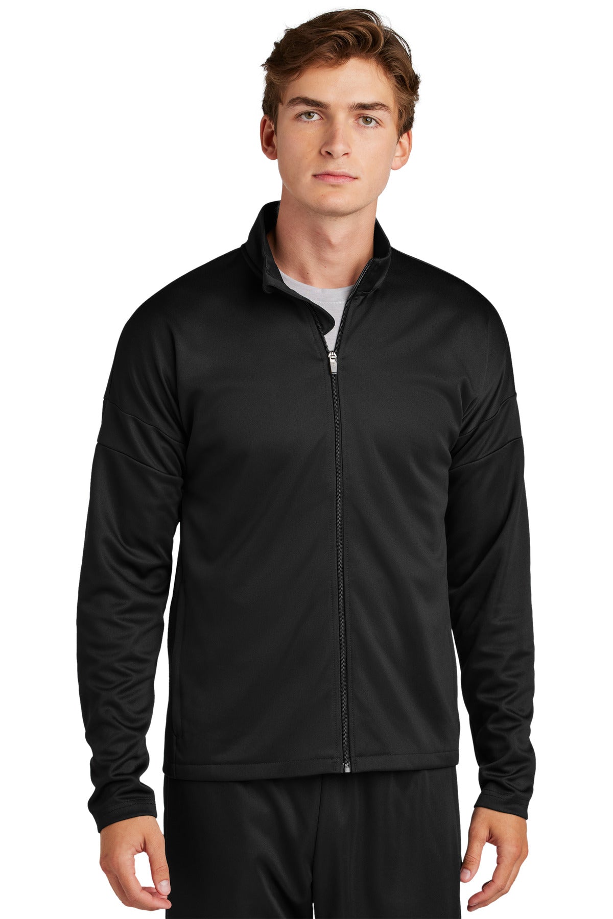 Sport-Tek Men's Travel Full-Zip Jacket Mens Apparel Jackets & Vests