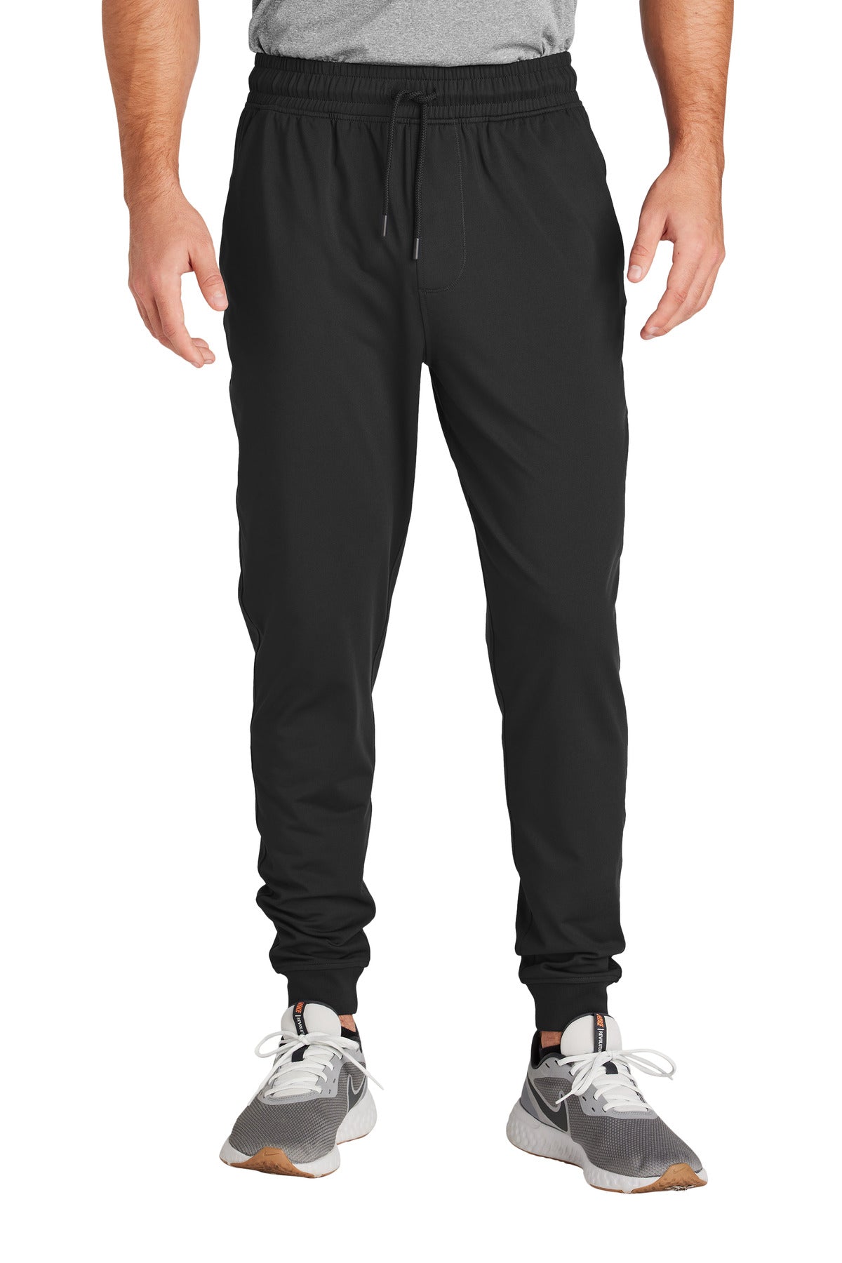 Sport-Tek Men's Sport-Wick Stretch Joggers Mens Apparel Pants & Sweatpants