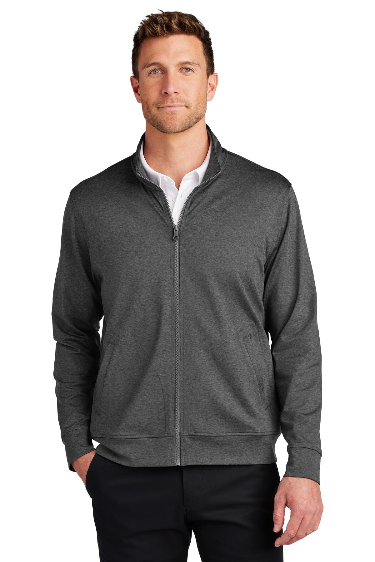 Port Authority C-FREE Double Knit Full-Zip K881 Mens Apparel Sweatshirts & Fleece