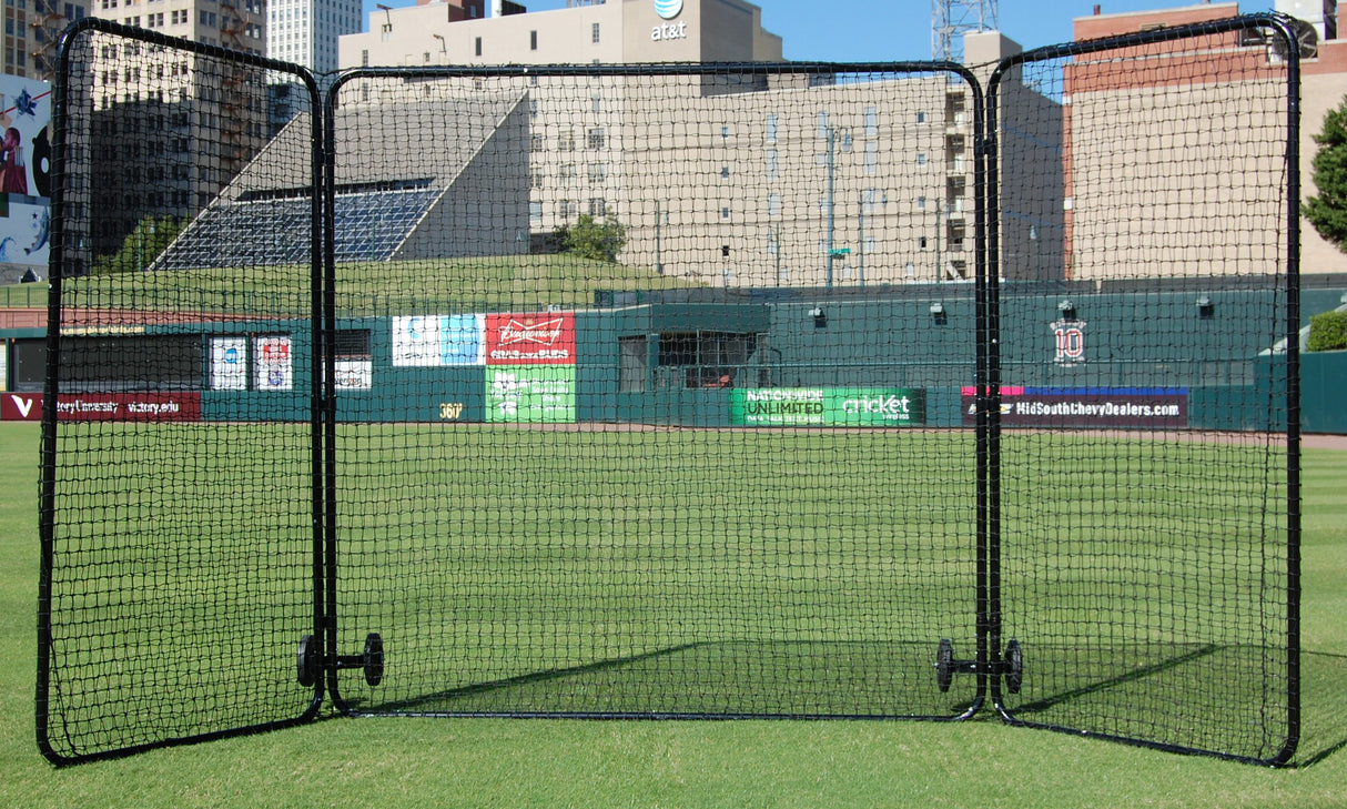 Trigon Sports ProCage Tri-fold Screen or Net Replacement Baseball Field Equipment All