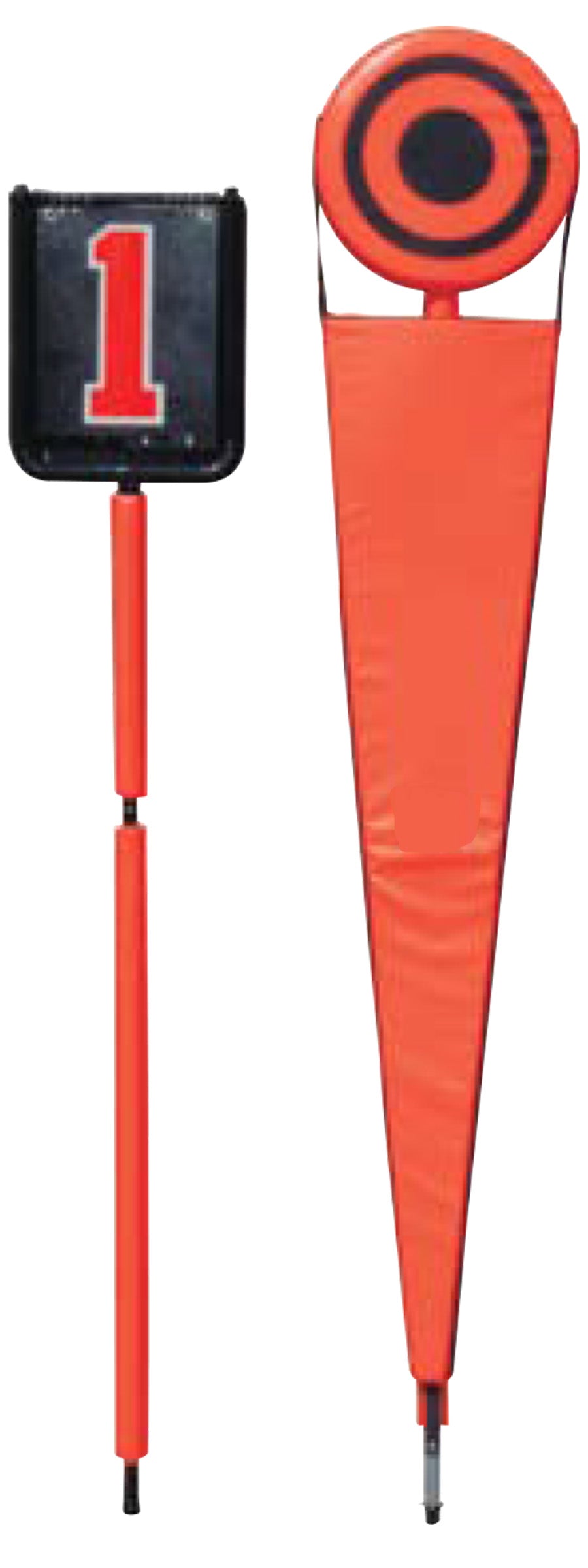 Trigon Sports Football Down Marker and Chain Set Football Football Field Equipment All