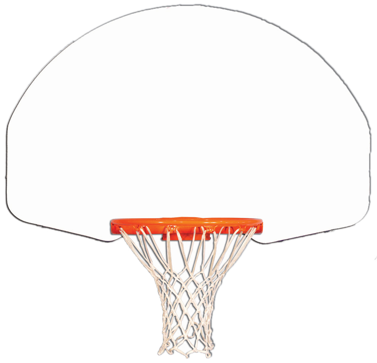 Trigon Sports Basketball Backboard Fan-Shaped Rear Mount Basketball Equipment All