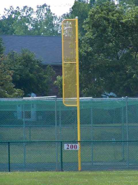 Trigon Sports 30' Professional Foul Pole Baseball Field Equipment All