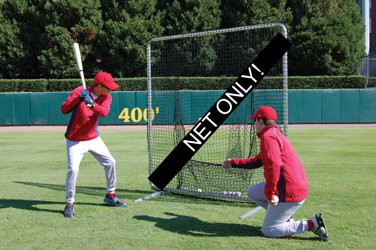 Trigon Sports ProCage Sock Net Replacement 7ftx7ft Baseball Field Equipment All