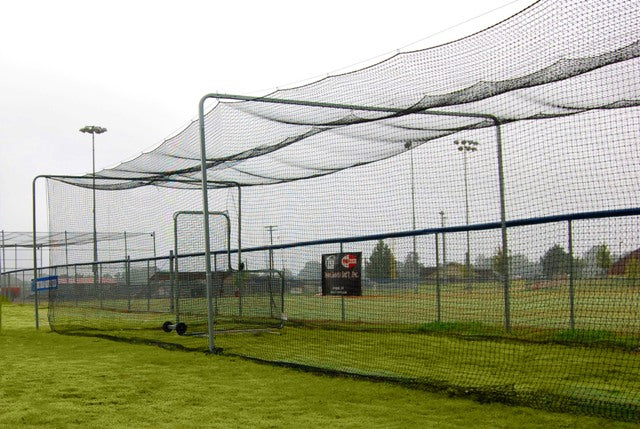 Trigon Sports ProCage Batting Tunnel Net with entry Flap Baseball Field Equipment All