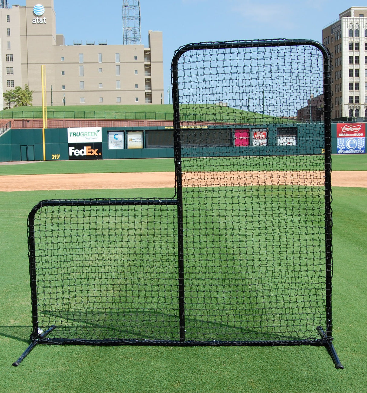 Trigon Sports ProCage 'Black Series' L-Screen Baseball Field Equipment All