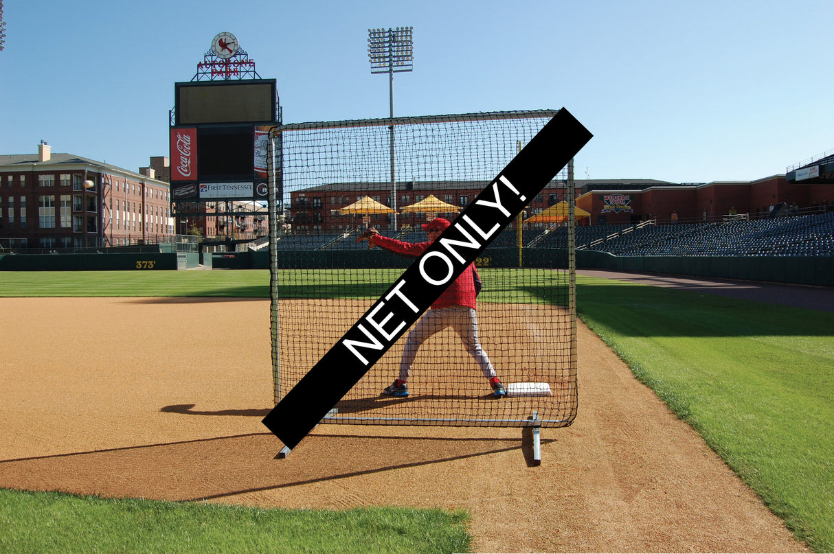 Trigon Sports ProCage 1st Base / Fungo Replacement Net 7ftx7ft Baseball Field Equipment All