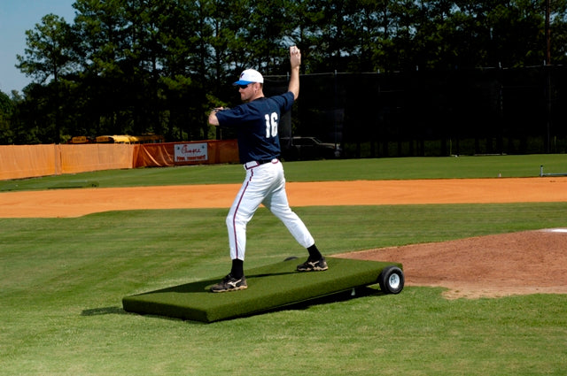 Trigon Sports Batting Practice Pitching Platform Baseball Field Equipment All