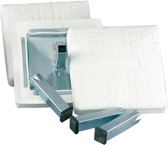 Trigon Sports 15"x15" Base Set w/ Anchors & plugs Baseball Field Equipment All