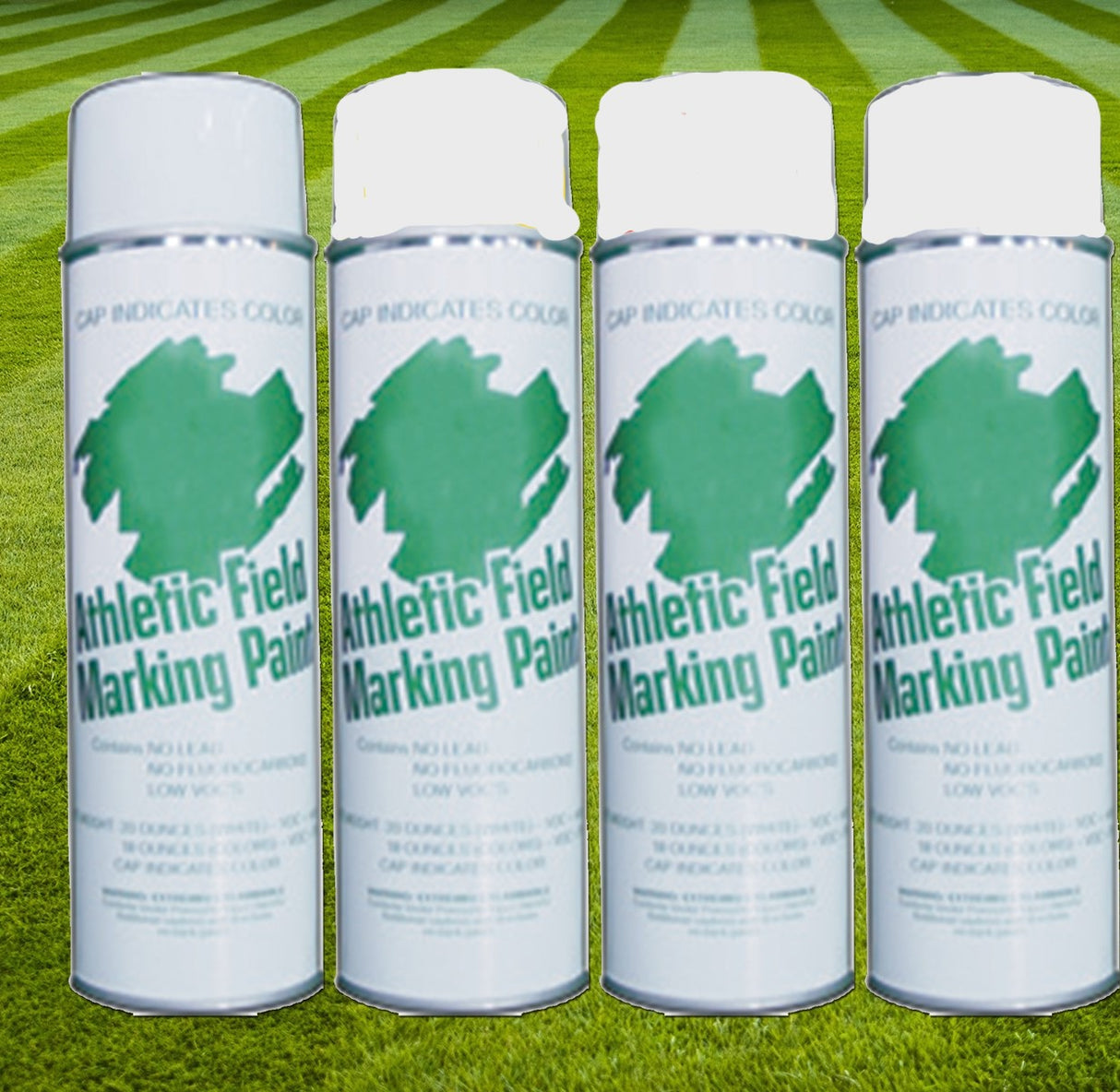 Trigon Sports Athletic Field Marking Paint - White Sports Field Equipment All