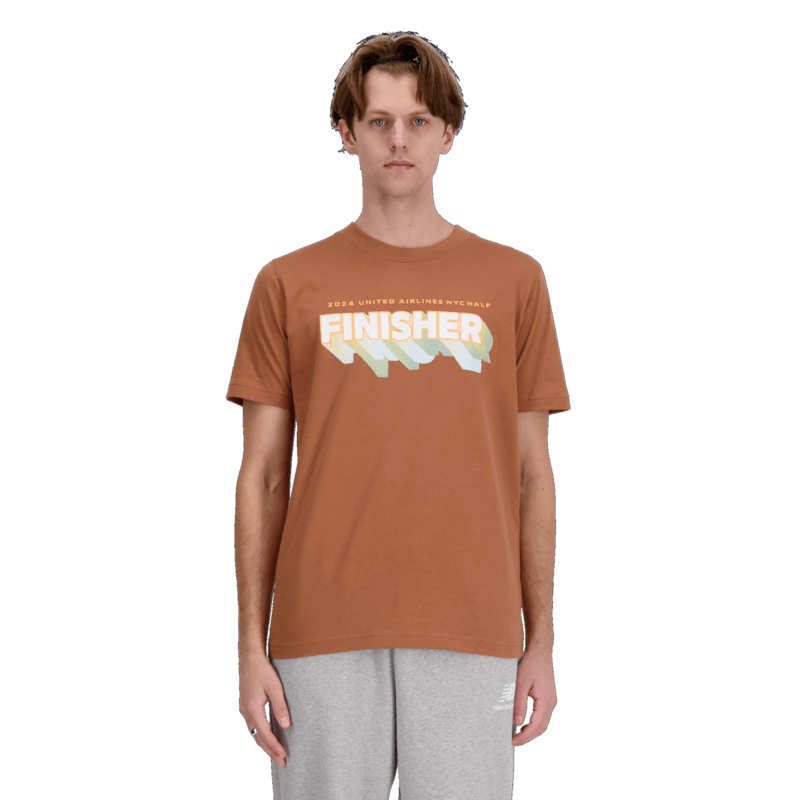 New Balance Men's United Airline NYC Half Finisher T-Shirt Mens Apparel Shirts & Tops