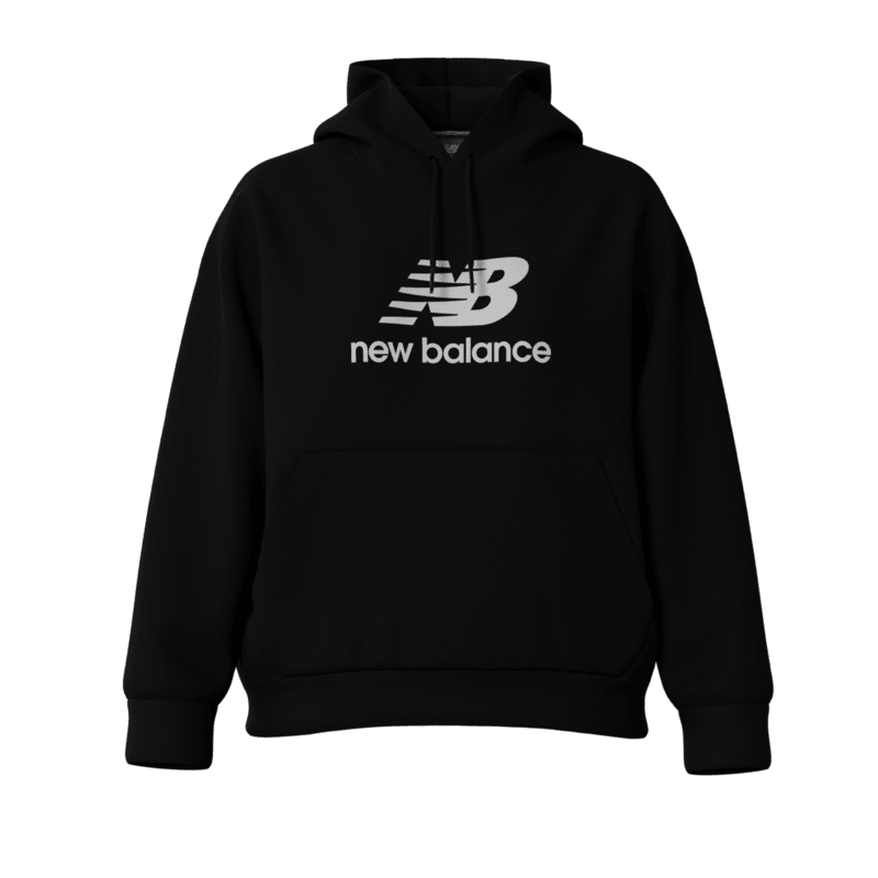 New Balance Women's Sport Essentials French Terry Logo Hoodie Womens Apparel Sweatshirts & Fleece