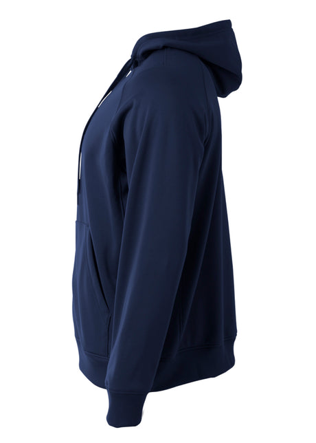 A4 Mens Agility Long Sleeve Tech Fleece Hoodie Mens Apparel Sweatshirts & Fleece