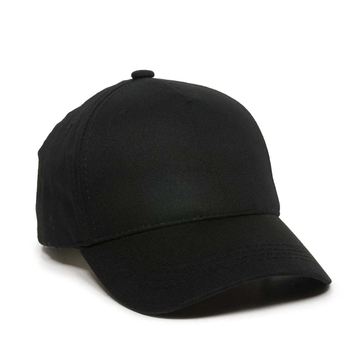 Outdoor Cap GL-455 Cotton Twill Pre-Curve Structured Solid Back Hat Unisex Accessories Hats & Caps