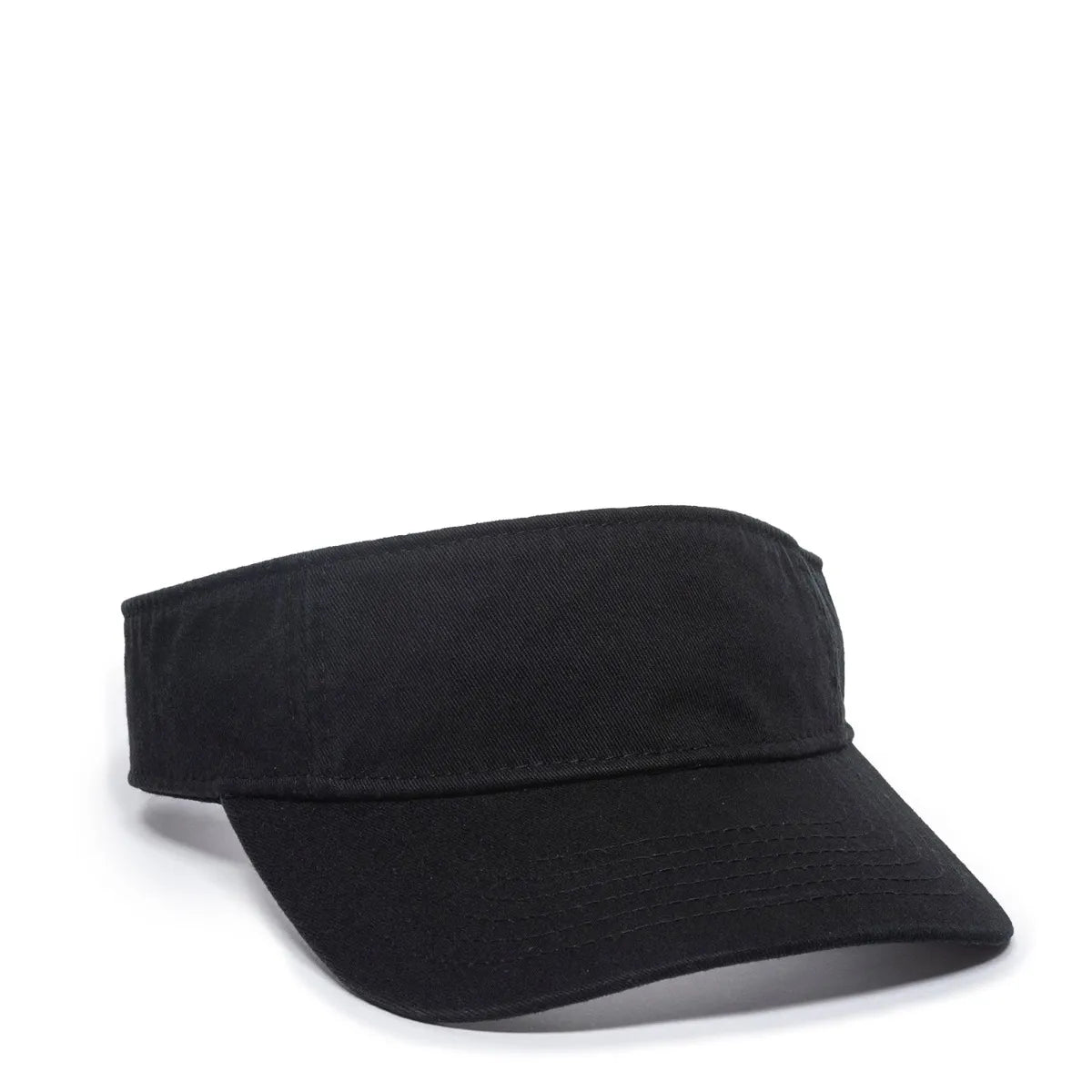 Outdoor Cap GWTV-100 Garment Washed Cotton Twill Visor Unisex Accessories Hats & Caps