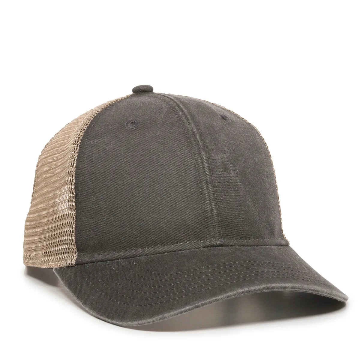 Outdoor Cap PNY-100M Heavy Washed Structured Trucker Hat Unisex Accessories Hats & Caps