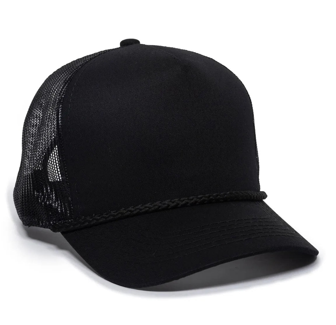 Outdoor Cap GL-155 Visor with Cord Structured Trucker Hat-1