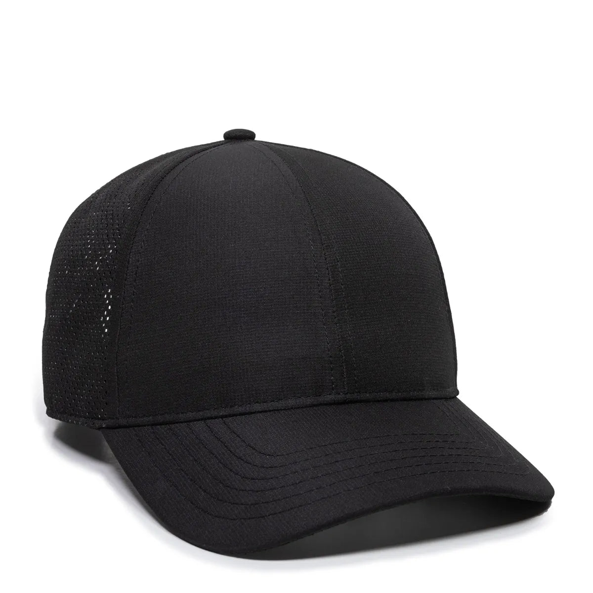 Outdoor Cap OC803 Perforated Structured Solid Back Hat-1