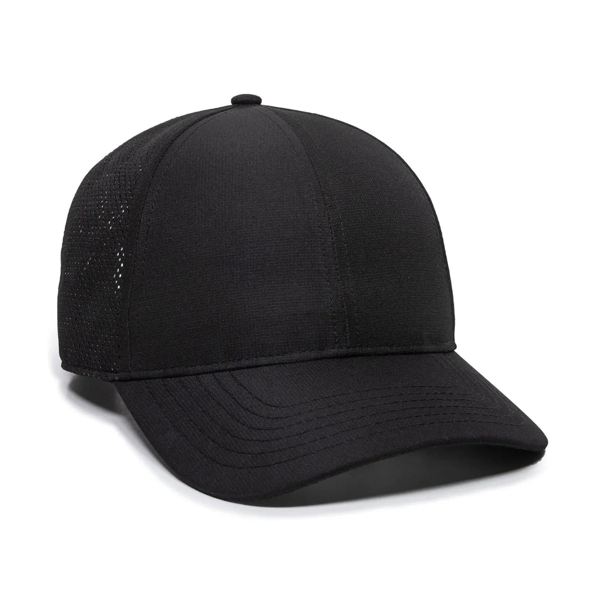 Outdoor Cap OC803 Perforated Structured Solid Back Hat-1
