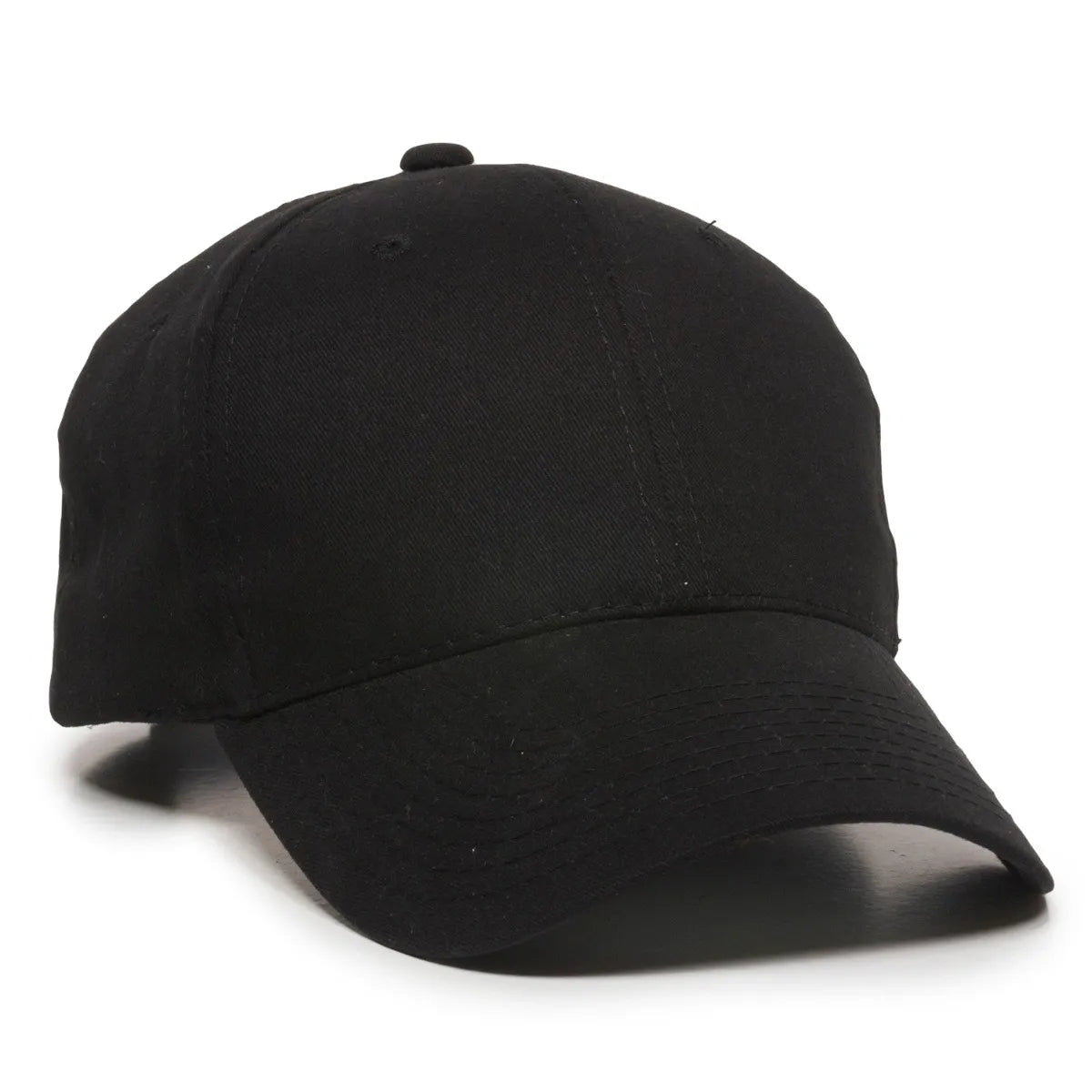 Outdoor Cap BCT-600 Brushed Twill Structured Solid Panel Hat Unisex Accessories Hats & Caps