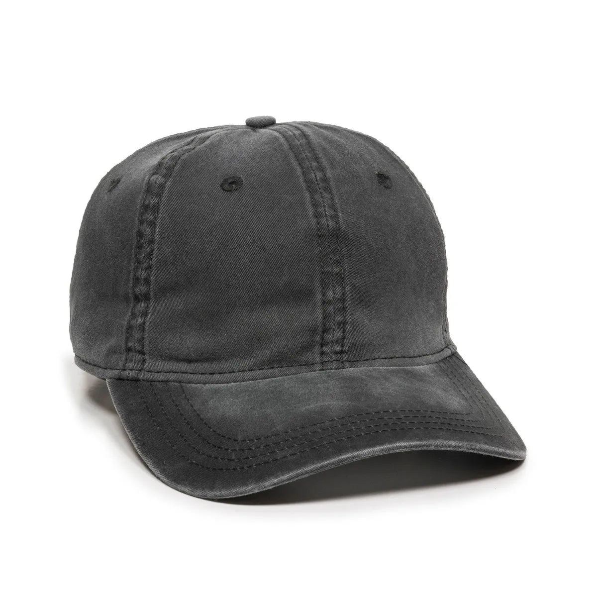 Outdoor Cap PDT-750 Enzyme Washed Unstructured Solid Back Hat Unisex Accessories Hats & Caps