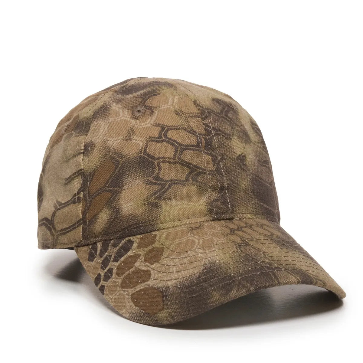 Outdoor Cap TAC-600 Canvas Camo Unstructured Solid Back Hat Unisex Accessories Hats & Caps