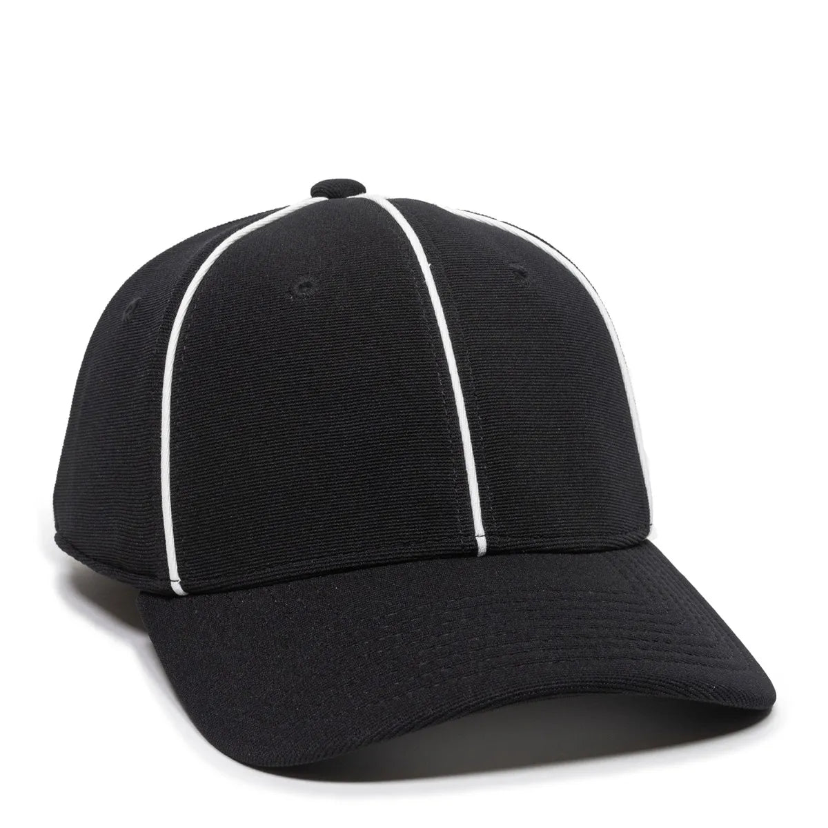 Outdoor Cap OFC-600 Piping Structured Solid Back Hat-1