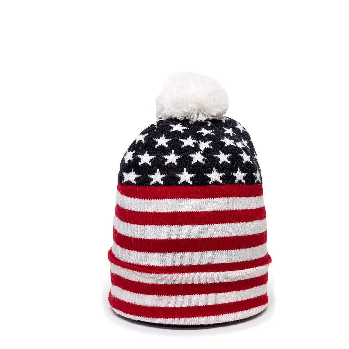 Outdoor Cap KNF-USA USA Flag Beanie Unisex Accessories Hats & Caps