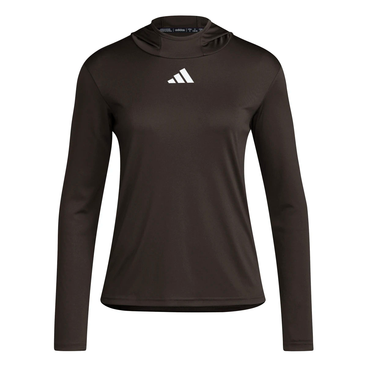 adidas Women's D4T Long Sleeve Lightweight Hoodie (Tall)-1