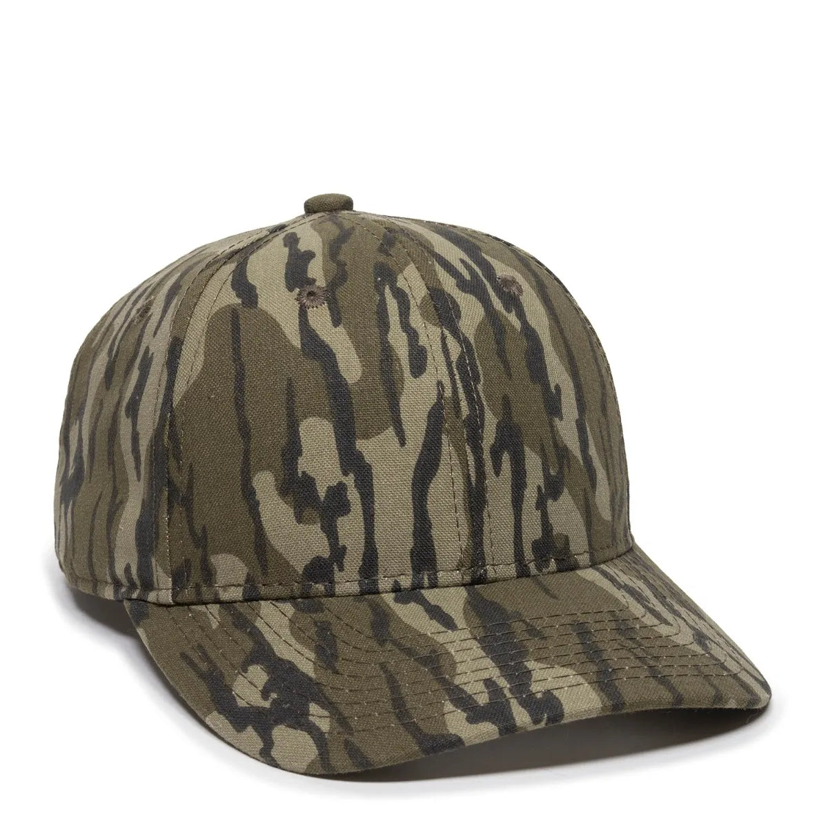 Outdoor Cap 301IS Canvas Camo Structured Solid Back Hat Unisex Accessories Hats & Caps
