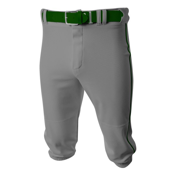 A4 Men's Baseball Knicker Pant Baseball Pants Adult