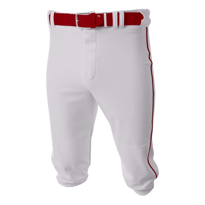 A4 Men's Baseball Knicker Pant Baseball Pants Adult