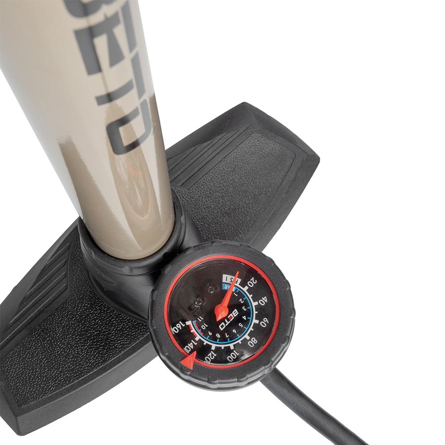 Beto 11/160 Titanium Floor Pump-2